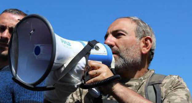 Nikol Pashinyan. Photo by Tigran Petrosyan for the "Caucasian Knot"