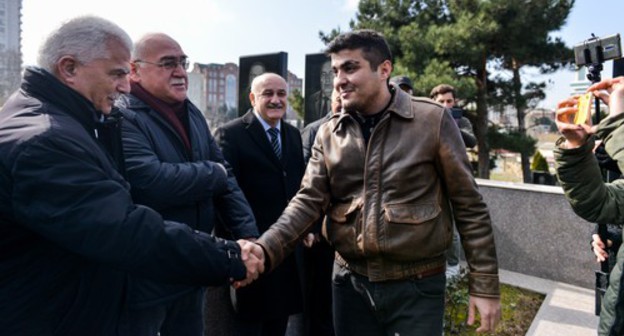 Mekhman Guseinov after being released from jail on March 2, 2019. Photo by Aziz Karimov for the Caucasian Knot