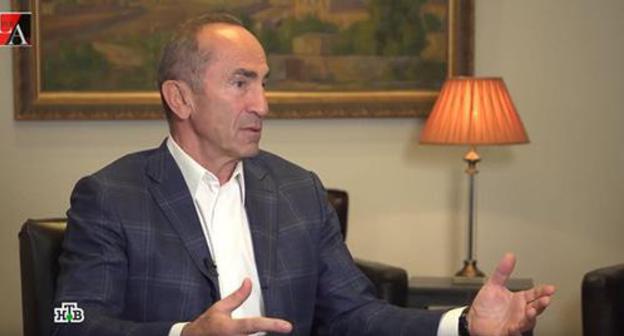 Robert Kocharyan. Photo: screenshot by the Interesting World https://www.youtube.com/watch?v=OImp7Ymk2no