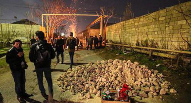 Protests in the village of Nardaran. November, 2015. Photo by Aziz Karimov for the "Caucasian Knot"