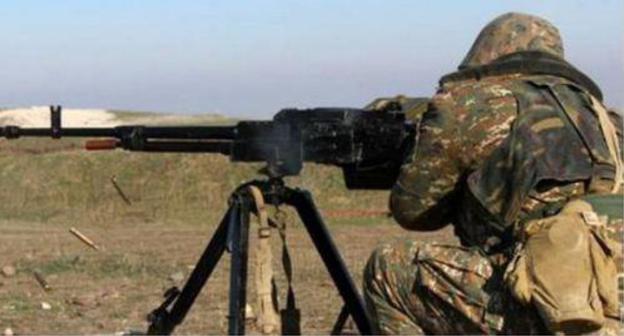 Serviceman in Nagorno-Karabakh. Photo: press service of the Ministry of Defence of Nagorno-Karabakh. http://www.nkrmil.am/ru/news/view/2385