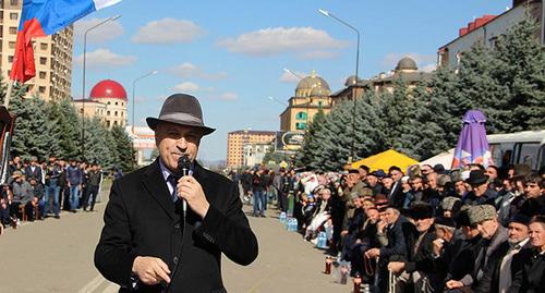 Akhmed Pogorov. Photo from Magomed Mutsolgov's blog on the "Caucasian Knot"