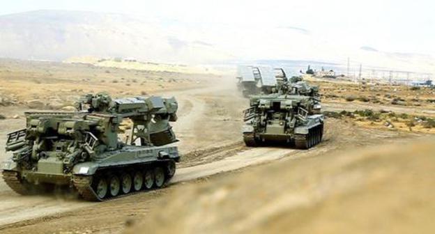 Military exercises in Azerbaijan. Photo: press service of the Ministry of Defence of Azerbaijan, https://mod.gov.az/ru/news/nachalis-shirokomasshtabnye-operativno-takticheskie-ucheniya-azerbajdzhanskoj-armii-video-26924.html