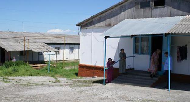 Barrack on Fabrichnaya Street in Nazran. Courtesy HRC ‘Memorial’