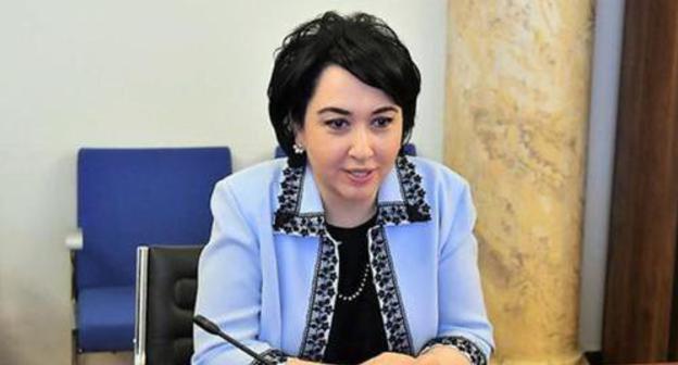 Ekaterina Beseliya. Photo: press service of the Parliament of Georgia, http://www.parliament.ge