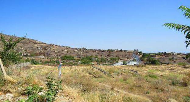 Near-border village in Nagorno-Karabakh. Photo by Alvard Grigoryan for the Caucasian Knot 