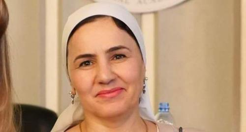 Angela Matieva. Photo by the press service of the Government of the Republic of Ingushetia http://www.magas.ru