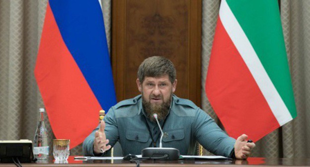 Photo from Kadyrov's page on "VKontakte" https://vk.com/photo279938622_456282047?rev=1