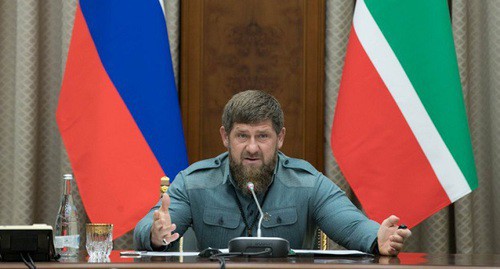 Photo from Kadyrov's page on "VKontakte" https://vk.com/photo279938622_456282047?rev=1