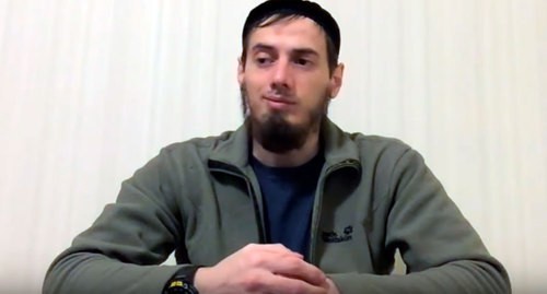 Mansur Sadulaev. Photo: screenshot of the video NOHCHICHO https://www.youtube.com/watch?v=oOWtBTD2PLU
