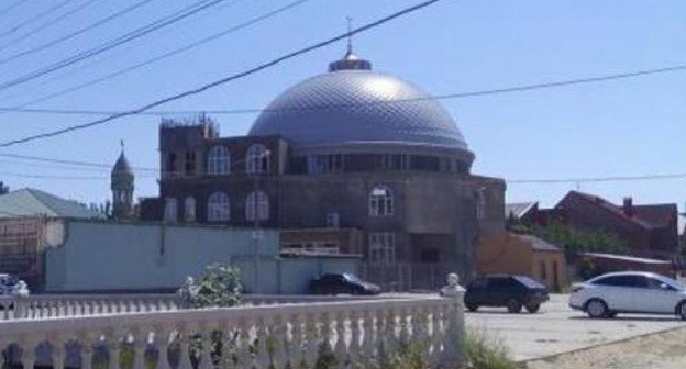 Mosque at the Hungarian Fighters street in Makhachkala. Photo by Patimat Makhmudova for the Caucasian Knot