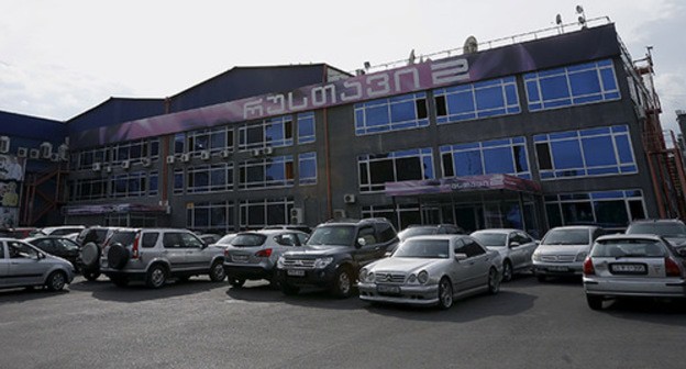 Office of 'Rustavi-2'. Photo: REUTERS/David Mdzinarishvili