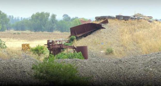 Azerbaijani positions at the contact line in Nagorno-Karabakh. Photo by Alvard Grigoryan for the Caucasian Knot