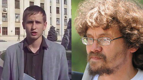 Activist Alexei Mandrigelya (left) and coordinator of the "Ecological Watch for Northern Caucasus" Andrei Rudomakha. Screenshot from: https://youtu.be/QX82SXYqgxU and photo by Elena Sineok (Yuga.ru). Collage by the Caucasian Knot