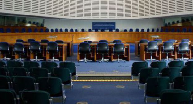 A hall in the European Court of Human Rights (ECtHR). Photo: CherryX per Wikimedia Commons