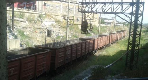 Railroad in Armenia. Photo by Armine Martirosyan for the Caucasian Knot