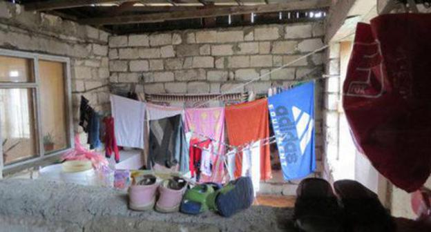 Unfinished house of refugees from Azerbaijan, February 27, 2019. Photo by Alvard Grigoryan for the Caucasian Knot