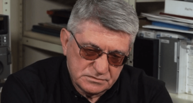 Alexander Sokurov. Screenshot from the interview with the "Dozhd" TV Channel