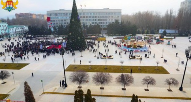 Central square of Makhachkala after reconstruction. Photo: press service of the City Administration, https://www.mkala.ru