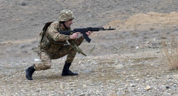 Armenian soldier. Photo: press service of the Ministry of Defence of Armenia, http://www.mil.am