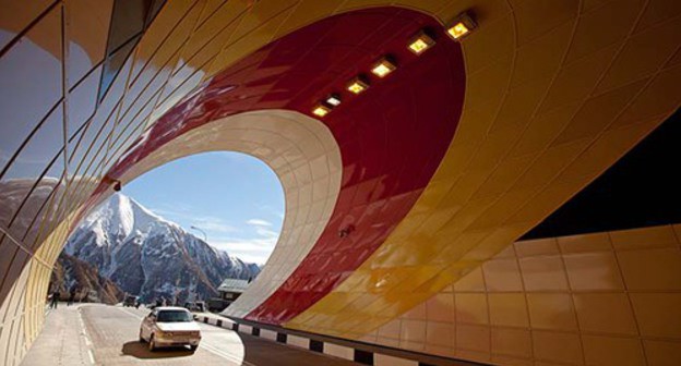 Roki tunnel connecting Russia and Transcaucasia. © Photo: Vlad Alexandrov, Yuga.ru