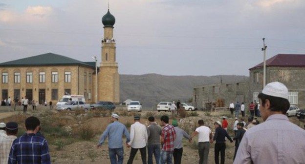 Funeral in a Dagestani village. Photo: REUTERS/Ruslan Alibekov/NewsTeam/Handout