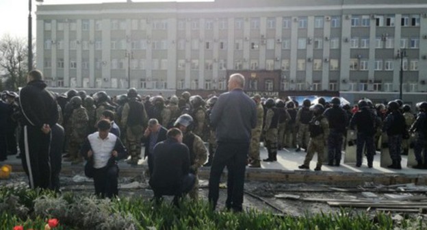 Rally in Vladikavkaz, April 20, 2020. Photo by Emma Marzoeva for the Caucasian Knot