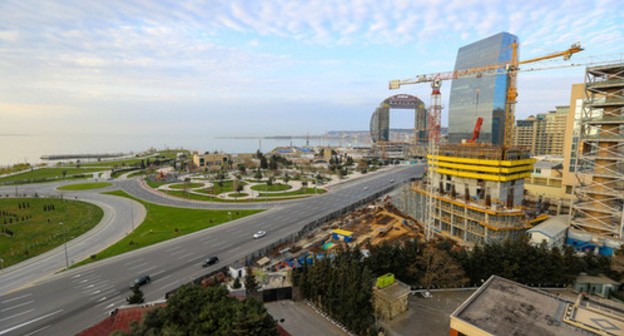 Empty streets in Baku. April 2020. Photo by Aziz Karimov for the "Caucasian Knot"