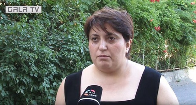 Nina Karapetyants, a human rights defender. Screenshot of the video https://galatv.am/ru/2754348/