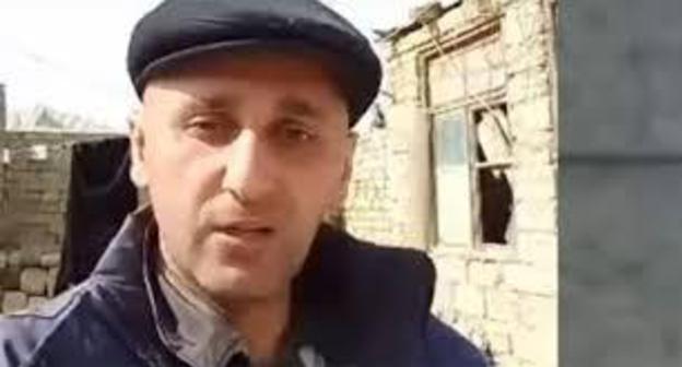 Agil Gumbatov. Screenshot of Gumbatov's video appeal to the President of Azerbaijan on March 13, 2019 https://www.youtube.com/watch?v=qh0LMm-tKug