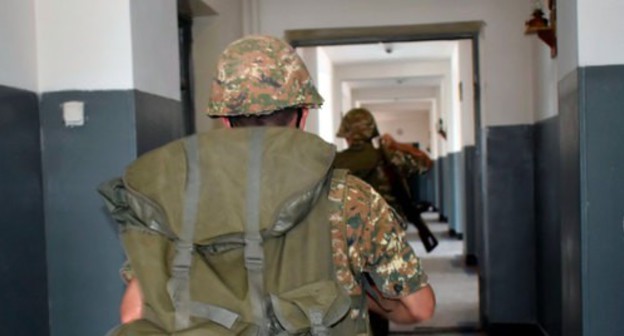 Soldier of the Armenian Army. Photo: press service of the Ministry of Defence of Armenia