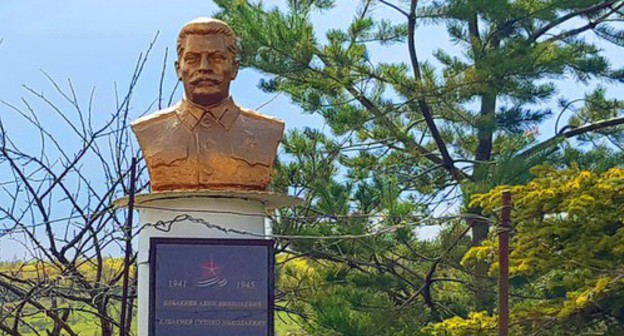 Joseph Stalin bust. Photo by Anna Djioyeva for the Caucasian Knot