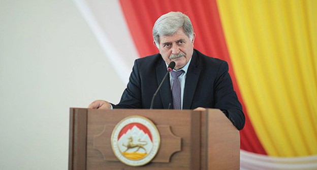 Erik Pukhaev, head of the Council of Ministers of South Ossetia. Photo by the government of the Republic of South Ossetia