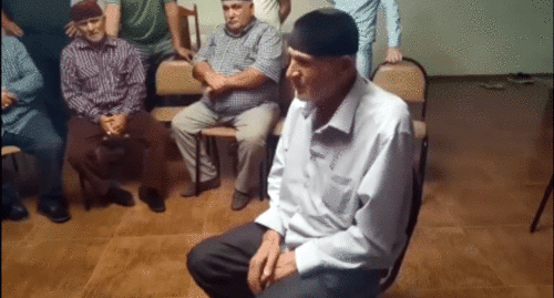 Screenshot from video condemning Akhmed Zakaev: https://www.instagram.com/p/CFEWFelJ3j4/