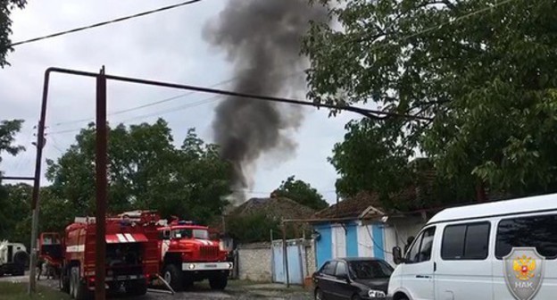 A special operation conducted in the village of Troitskoye, Sunzha District. August 23, 2020. Photo by the press service of the Russian National Antiterrorist Committee (NAC) http://nac.gov.ru/kontrterroristicheskie-operacii/v-ingushetii-v-hode-kto-neytralizovany-troe.html