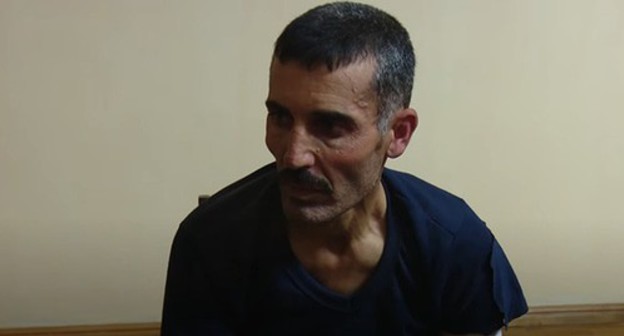 A prisoner of war who identified himself as a mercenary trained in Turkey. Screenshot: www.youtube.com/watch?v=qWC78Uqdh_4