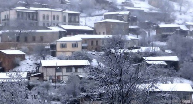 The village of Khin Shen, December 6, 2020. Photo courtesy of David Simonyan