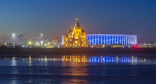 Nizhny Novgorod. Photo: Alexei Trefiov, CC BY-SA 4.0, https://commons.wikimedia.org/w/index.php?curid=74358303