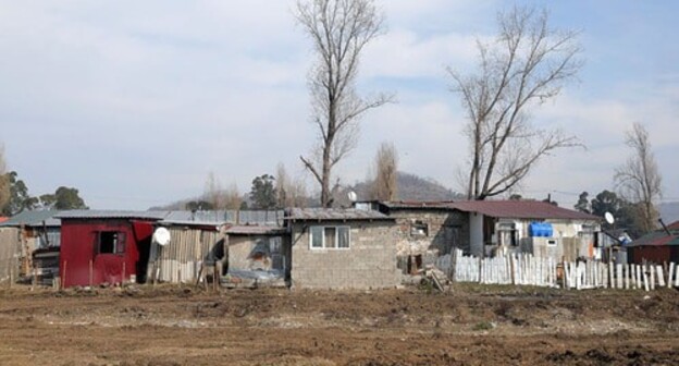 Houses in the dwelling settlement "Dream City" in Batumi. Photo by the press service of the Georgian Government https://www.facebook.com/GeorgianGovernment/photos/pcb.1602184726586092/1602183863252845/?type=3&amp;theater