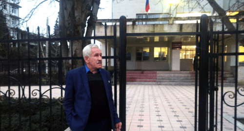 Temirkhan Amakhanov at the Derbent Ciry Court, March 16, 2021. Photo by Rasul Magomedov for the Caucasian Knot