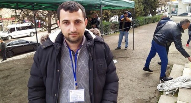 Arthur Osipyan, chairman of the Revolutionary Party of Artsakh. Nagorno-Karabakh, Stepanakert. March 23, 2020. Photo by Alvard Grigoryan for the "Caucasian Knot"