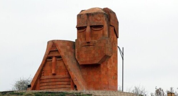 A monument in Nagorno-Karabakh. Photo by Armine Martirosyan for the "Caucasian Knot"