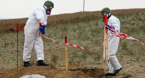 Sappers in Fizuli, November 2020. Photo by Aziz Karimov for the Caucasian Knot