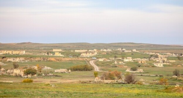 One of destroyed villages in Fizuli, December 2020. Photo by Aziz Karimov for the Caucasian Knot