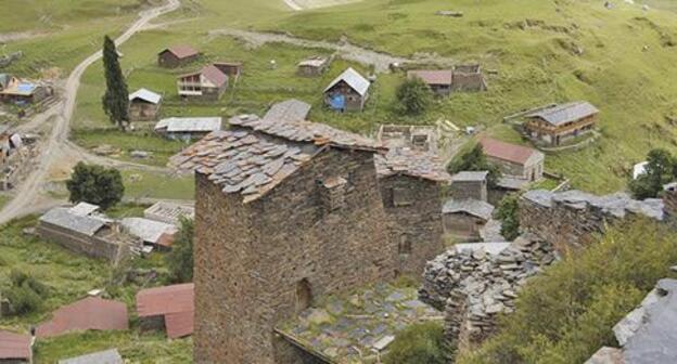 High-mountainous Tusheti region Photo: CC BY-CA 2.0 / Flikr / Andrzej Wojtowicz / Tusheti Omalo