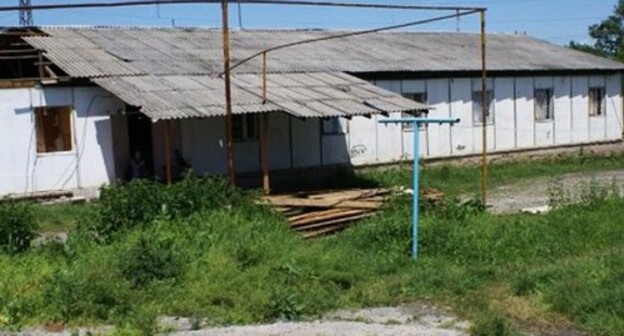 A barrack for IDPs in Ingushetia. Photo: press service of the HRC 'Memorial', http://memohrc.org