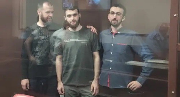 Abubakar Rizvanov, Abdulmumin Gadjiev and Kemal Tambiev (from left to right). Photo by Konstantin Volgin for the Caucasian Knot