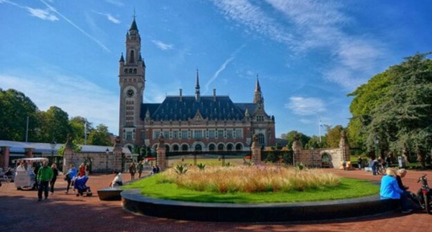 The International Court of Justice, which has its seat in the Hague. Photo: International Court of Justice;   https://ru.wikipedia.org/wiki/Международный_суд_ООН#/media/Файл:International_Court_of_Justice.jpg