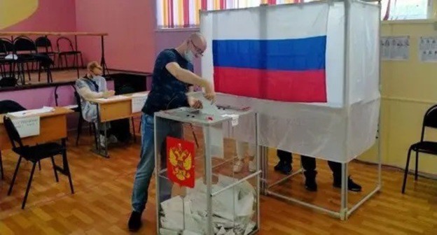 A polling station during September 17 elections. Photo by Alena Sadovskaya for the Caucasian Knot