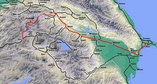 Tbilisi-Gyumri-Kars railway. Photo: Maximilian Dörrbecker (Chumwa) https://ru.wikipedia.org/